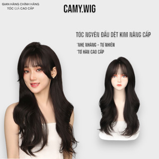 Tóc Giả Nguyên Đầu Dệt Kim Cao Cấp, Tăng Lưới Và Các Phụ kiện Đi Kèm