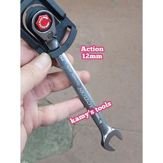 Cờ lê vòng miệng tự động 12mm Action dài 170mm