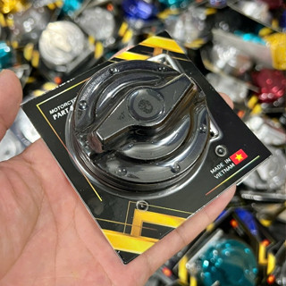 Chụp nắp xăng Wave/Dream núm van khóa vặn dùng cho tay ga và xe số nhôm cnc dày 25mm tặng lục giác