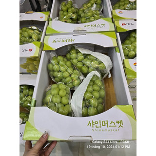 nho sữa hàn quốc[hàng xách tay]