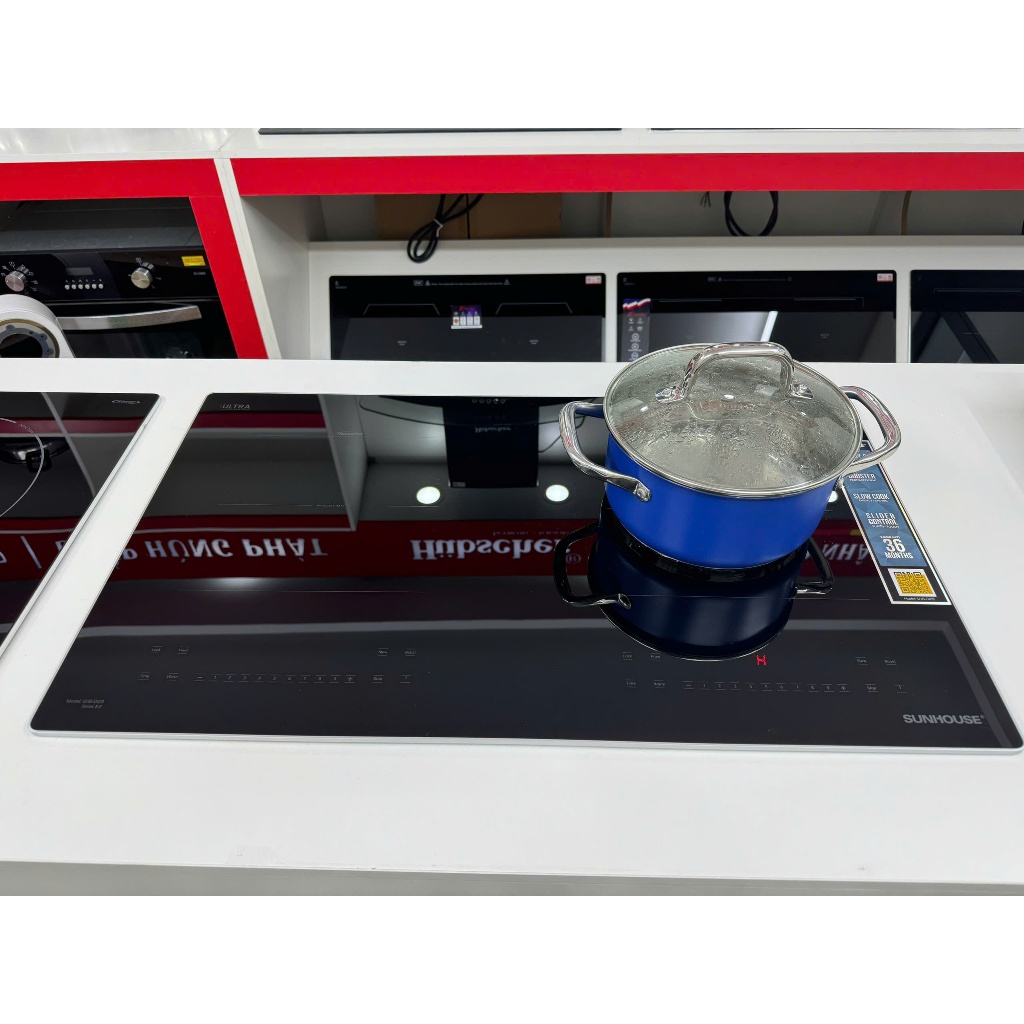 Bếp điện từ đôi Sunhouse SHB DI09 - Công nghệ chuẩn Đức series 8.0 new 2025 - Full tính năng