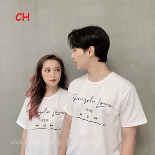 Áo đôi simple love tici (2c) COK546