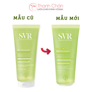 Sữa rửa mặt SVR SEBIACLEAR Gel Moussant 55ml/400ml