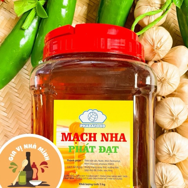 MẠCH NHA PHÁT ĐẠT -TRỌNG LƯỢNG 5KG