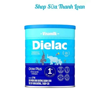 [HSD T3-2028] [Mẫu Mới] Sữa Bột Dielac Grow Plus 1+ HT 1400g (Sữa Non).