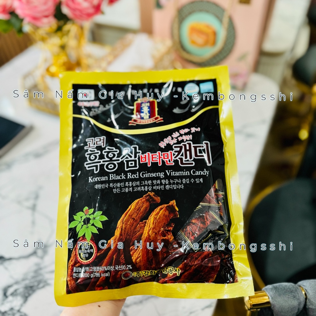 Kẹo hắc sâm SamSung Hàn Quốc 170gr, 200gr