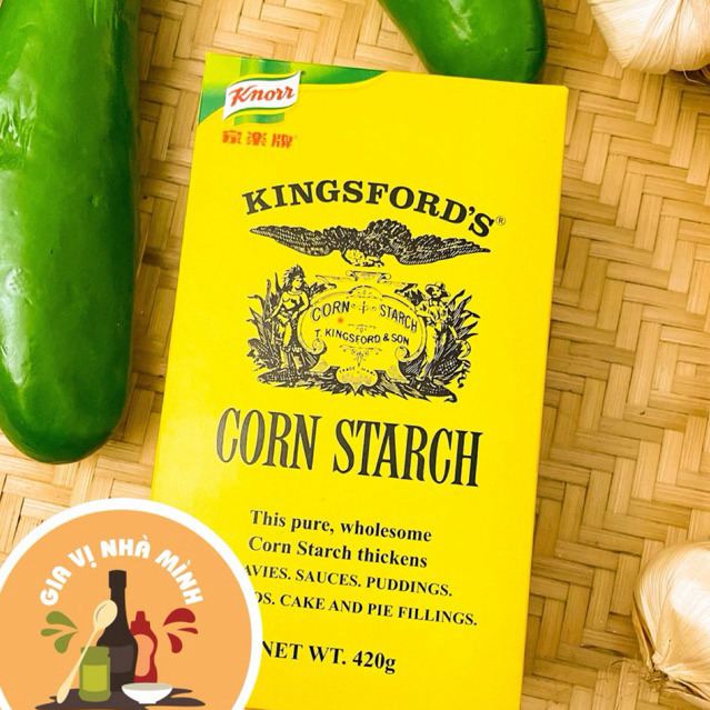 BỘT BẮP KNORR KINGSFORD CORN STARCH 420GR