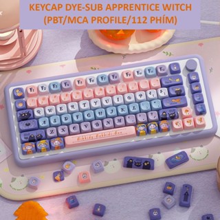  BỘ KEYCAP DYE-SUB ANIMATION KUTE SERIES NHỰA PBT MCA PROFILE 