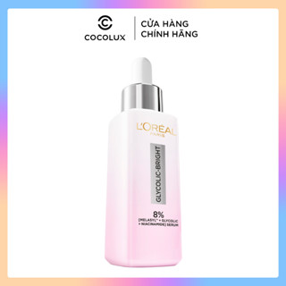 Serum Dưỡng Sáng Da Mờ Thâm Nám Loreal Glycolic Bright 8% [Melasyl+Glycolic+Niacinamide] 30ml