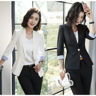 *❣️ÁO KHOÁC NỮ❣️ÁO VEST BLAZER PHÔI SỌC SANG CHẢNH HAI MÀU