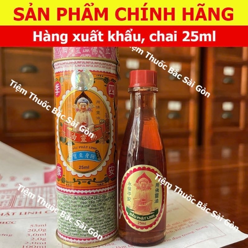 Dầu Phật Linh Trường Sơn 25ml ( Hàng Chuẩn Xuất Khẩu Xịn)