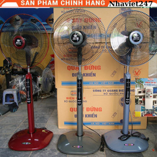 Quạt Cây Đứng Có Điều Khiển Điện Cơ 91 QĐK-91, Bộ Quốc Phòng-quạt chắc, khỏe,êm-BH 12 THÁNG