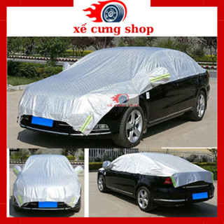 Bạt phủ nửa xe ô tô - Bạt che nóc xe hơi chống nóng, chống xước, chống mưa, cho các dòng xe