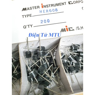 Bộ 10 chiếc - Diode xung HER608 6A 1000V