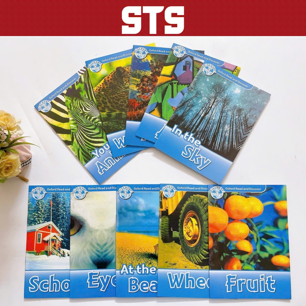Sách - Read and Discover level 1 - bộ 10 cuốn