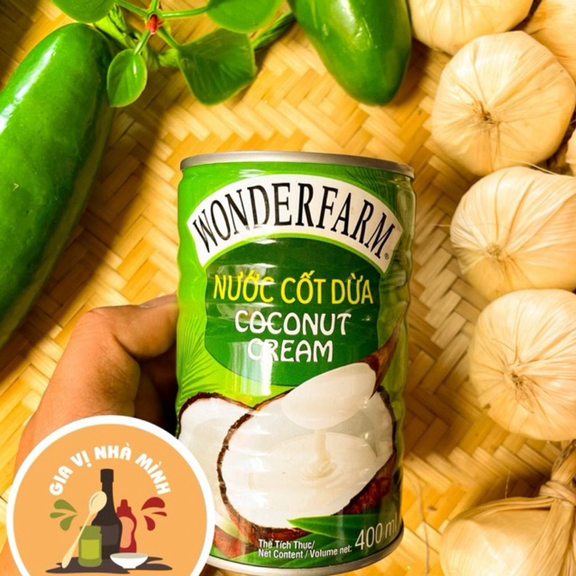 NƯỚC CỐT DỪA WONFERFARM 160GR -400GR