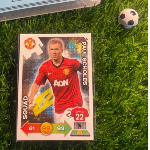 [ CHÍNH HÃNG ] - SQUAD - PANINI ADRENALYN XL MANCHESTER UNITED 2013 - PAUL SCHOLES