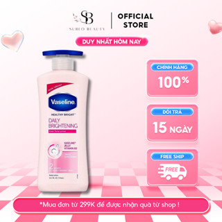 Dưỡng Thể Vaseline Healthy White UV Lightening Body Lotion 725ml Phù Hợp Cho Mọi Loại Da /  Subeo Beauty
