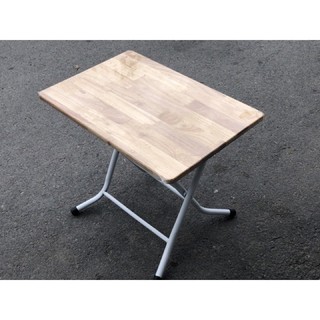 bàn gỗ cao su 50*1m chân cao 72cm