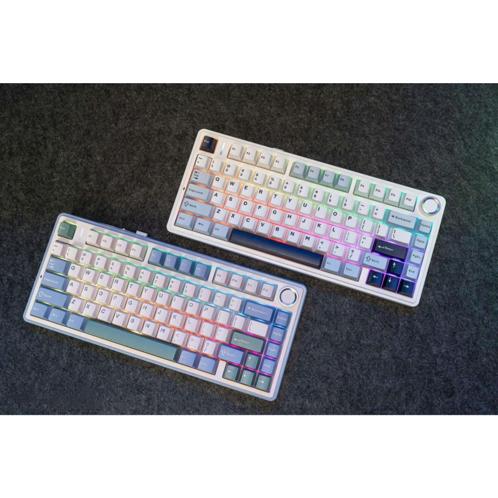 Bàn phím cơ không dây Aula F75 /  F75Max /  S75PRO / F87  3 mode / Mạch xuôi / Full Foam / Đã mod sẵn dùng được ngay | BigBuy360 - bigbuy360.vn