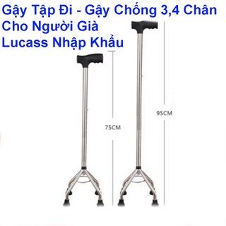 Gậy Chống 4 Chân Cho Người Già Lucass