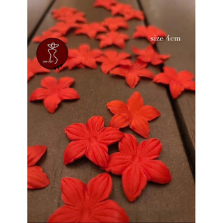 Hoa 5 cánh lụa đính váy áo( gói 100 bông)