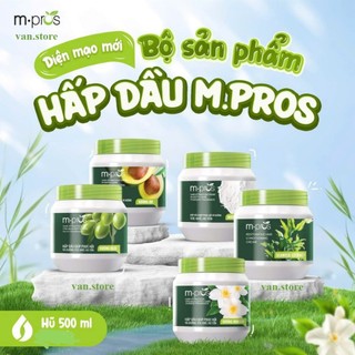 Hấp Dầu Phục Hồi & Dưỡng Tóc M.PROS 500ml - Hấp Dầu Ủ Tóc M.Pros