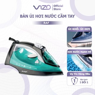 Bàn ủi hơi nước cầm tay Qcooker, bàn là hơi nước mặt gốm, ủi nhanh phẳng phù hợp mọi loại vải