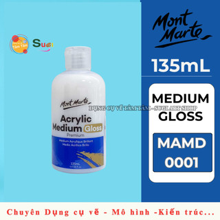Dung môi pha Acrylic MONT MARTE, Medium acrylic Mont Marte