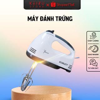 Máy Đánh Trứng Cầm Tay KEIZUMART, Tặng Kèm 4 Đầu Đánh Trứng Cao Cấp, Hoạt Động Êm Ái