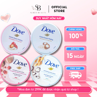 Tẩy Da Chết Toàn Thân DOVE ( MỸ, ĐỨC ) Chăm Sóc Da Dưỡng Trắng Cấp Ẩm Exfoliating Body Polish - Subeo beauty