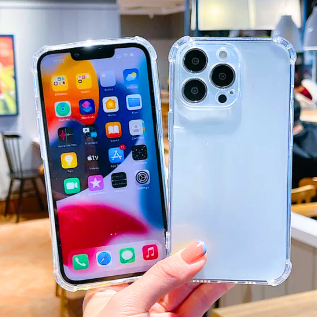 Ốp trong iphone 17 pro max 14 15 16 ProMax plus 11 12 pro max 13 pro max 7 plus 8 X xr Xs Max dẻo trong chống sốc | BigBuy360 - bigbuy360.vn