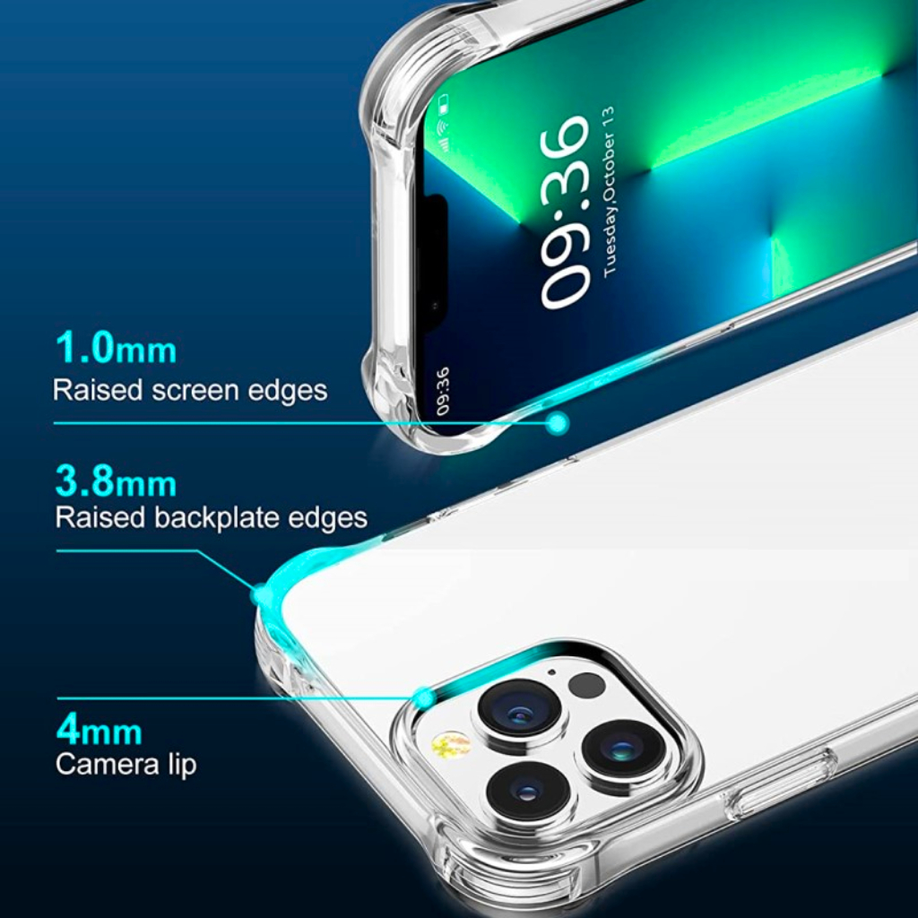 Ốp trong iphone 17 pro max 14 15 16 ProMax plus 11 12 pro max 13 pro max 7 plus 8 X xr Xs Max dẻo trong chống sốc | BigBuy360 - bigbuy360.vn