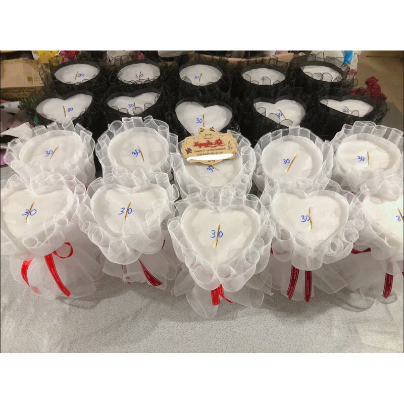 Cốt lưới cắm hoa sáp 30 bông (Ảnh thật shop tự chụp nhé ạ)