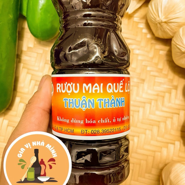 GIA VỊ RƯỢU NẤU ĂN MAI QUẾ LỘ THUẬN THÀNH 450ML