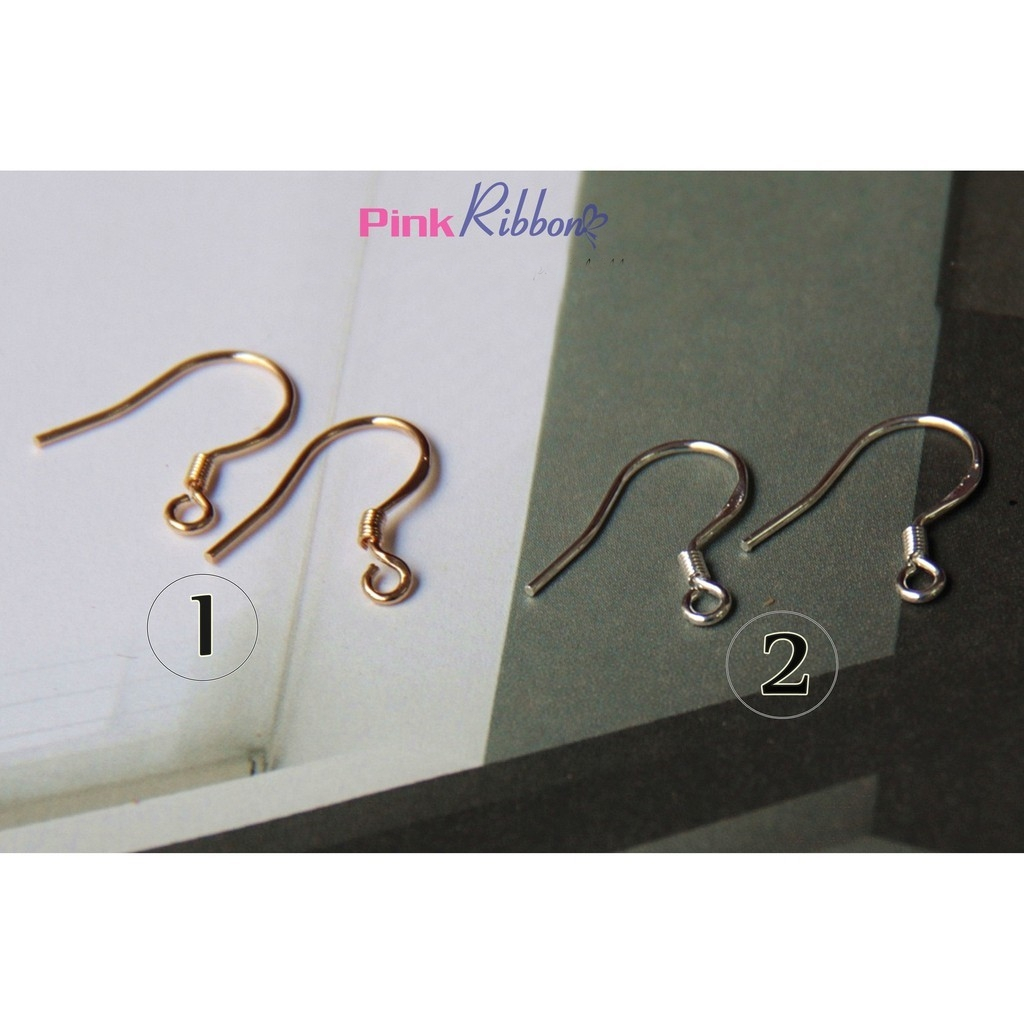 Móc khuyên tai - 10 đôi làm khuyên tai treo thêm phụ kiện tùy thích