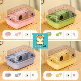 L22 Lồng tường thành đầy đủ phụ kiện cho hamster