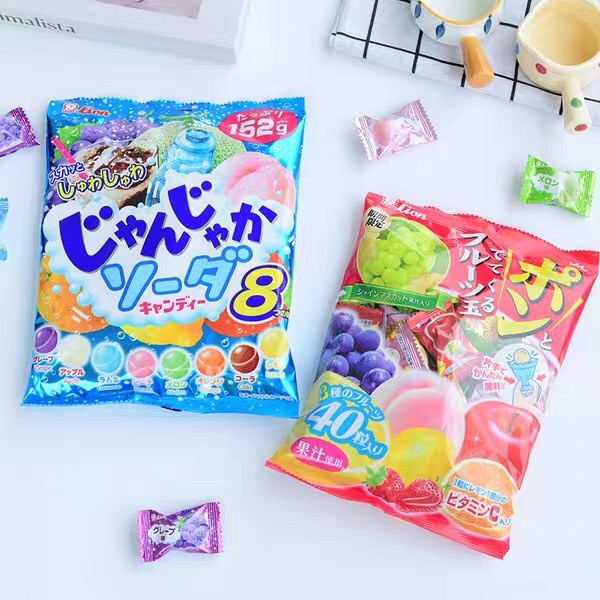 🍭 Kẹo Trái Cây Cứng Lion Nhật Bản