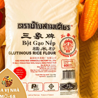 Bột nếp Thái Lan hiệu Con voi- 600gr