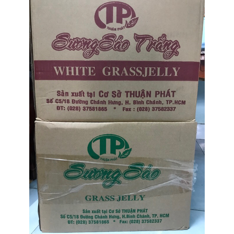 1 thùng sương sáo đen/ sương sáo trắng Thuận Phát (thùng 100gói)