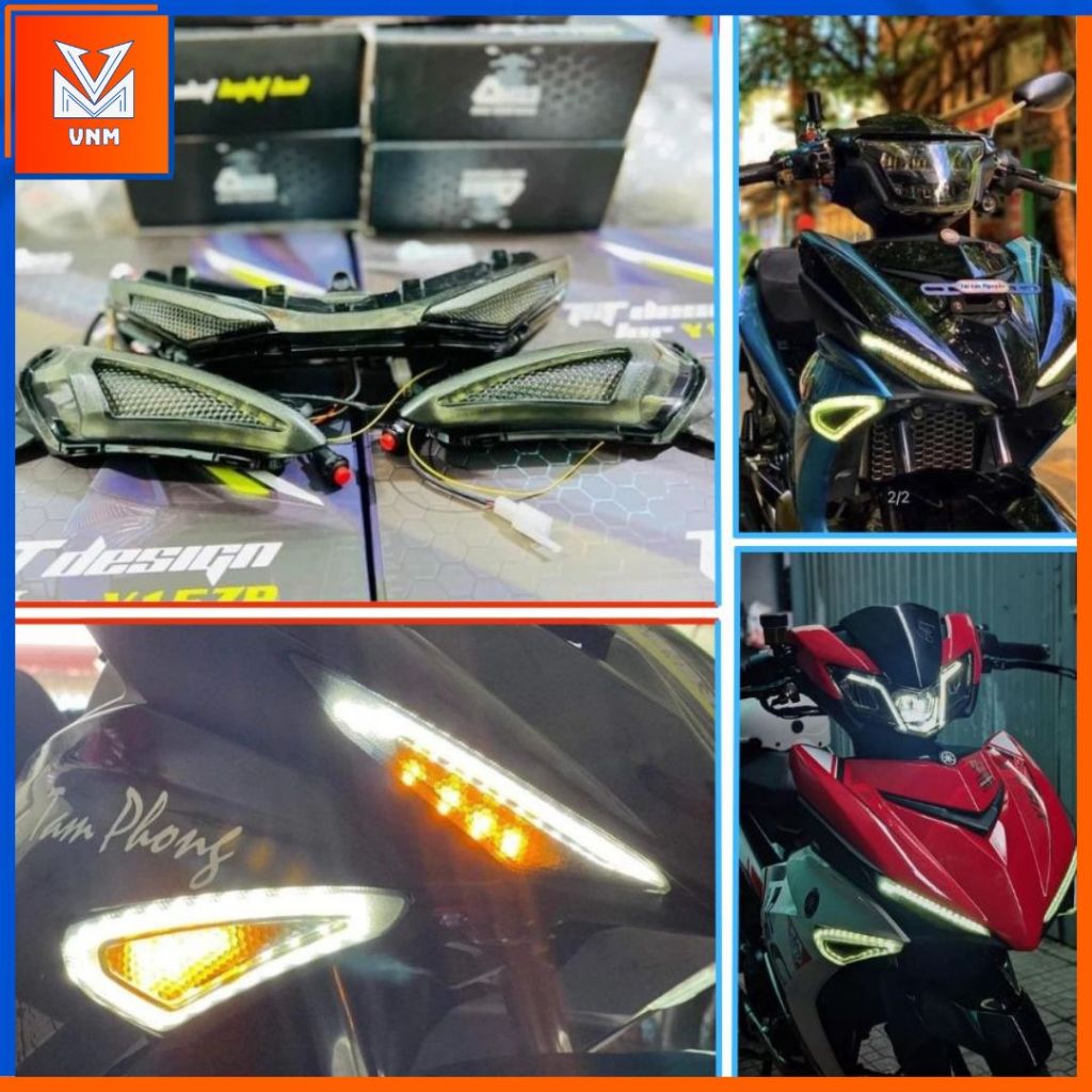 ✅Đèn Demi + Xi Nhan✅ TST gắn cho dòng xe Exciter150 , Ex150 ( Có Bán Lẻ )