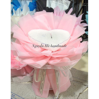 Cốt trái tim 30 bông sáp (Ảnh thật shop tự chụp nhé ạ)