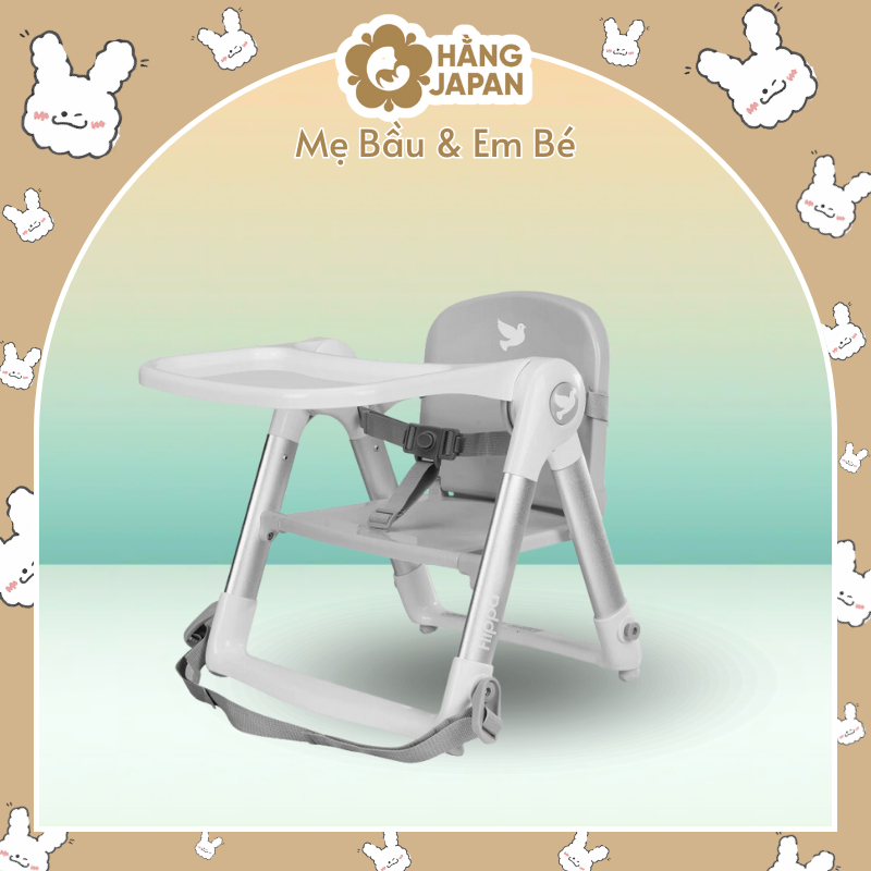 Ghế ăn dặm gấp gọn Apramo Flippa Classic 2023 cho bé từ 6 tháng đến 3 tuổi - Phiên bản quốc tế gồm v