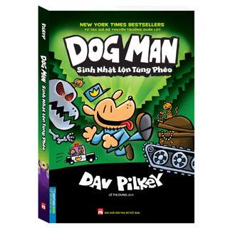 Sách - Combo 2c DOG MAN anh hùng lộ diện + sinh nhật lộn tùng phèo (T1 + T2)