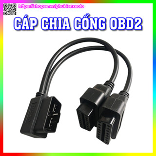 Dây cáp chia cổng OBD2 16Pin từ 1 thành 2 cổng