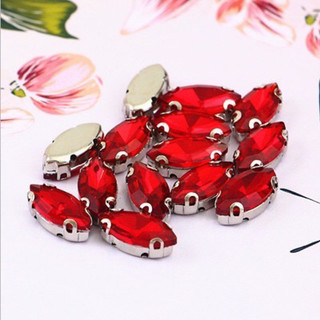 Đá pha lê thoi cao cấp( 10 viên)