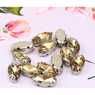 Đá pha lê thoi cao cấp( 10 viên)