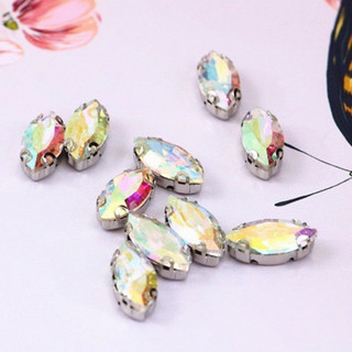 Đá pha lê thoi cao cấp( 10 viên)