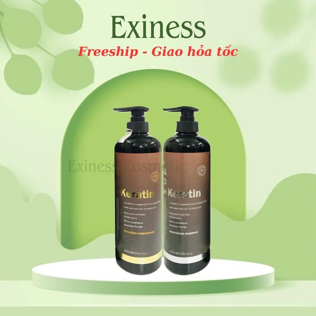 Dầu Gội xả yuki collagen  chính hãng chống rụng phục hồi tóc 800ml