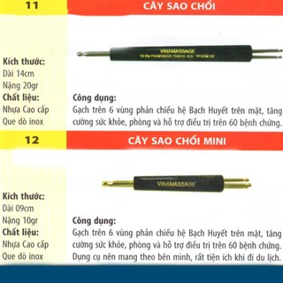 Dụng Cụ Diện Chẩn Dò Ba Chấu ( Cây Sao Chổi)